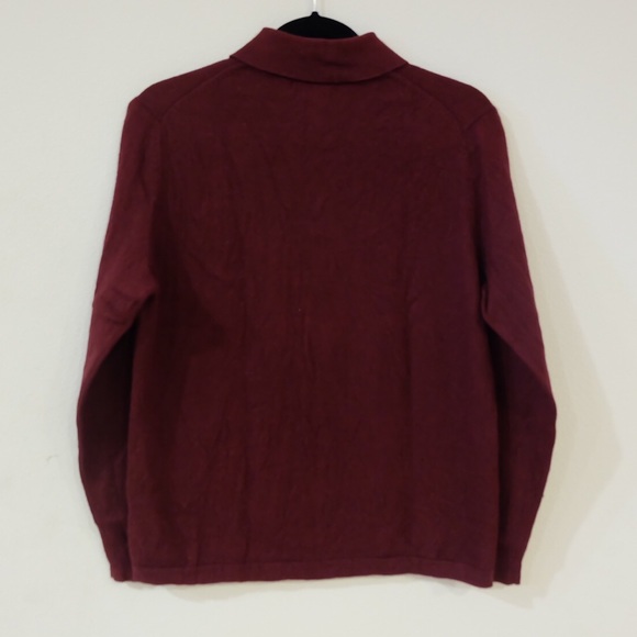 SOLD🚫 Merona Long Sleeves Knit Polo Shirt - Picture 2 of 4